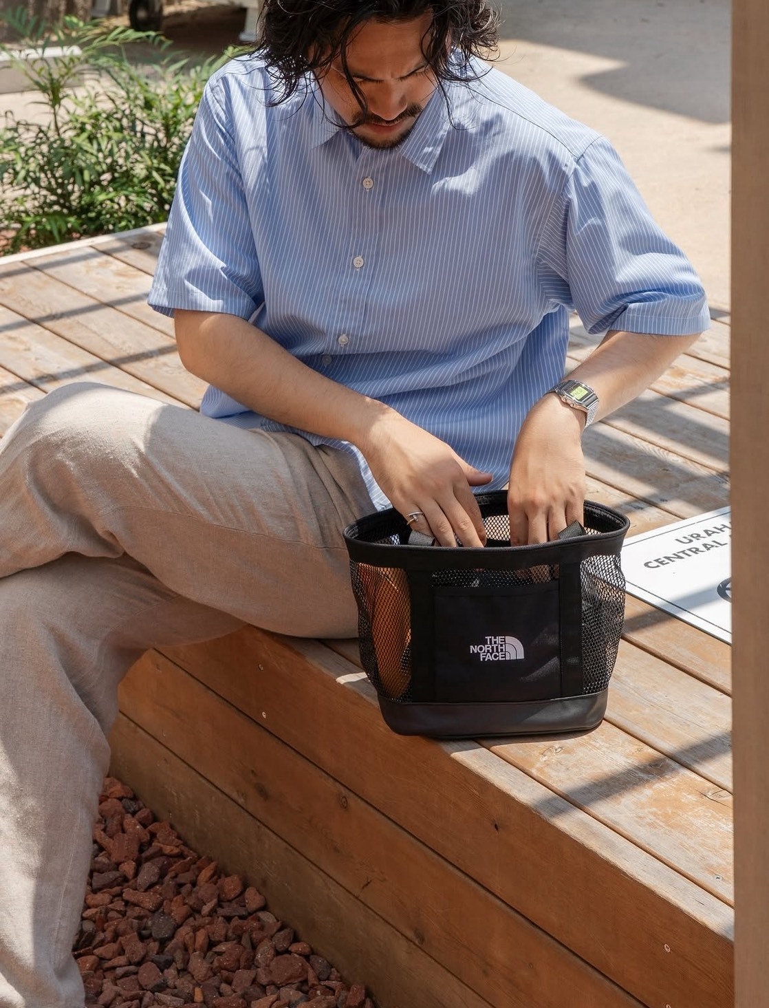 日本 TNF Glutton Mesh Tote