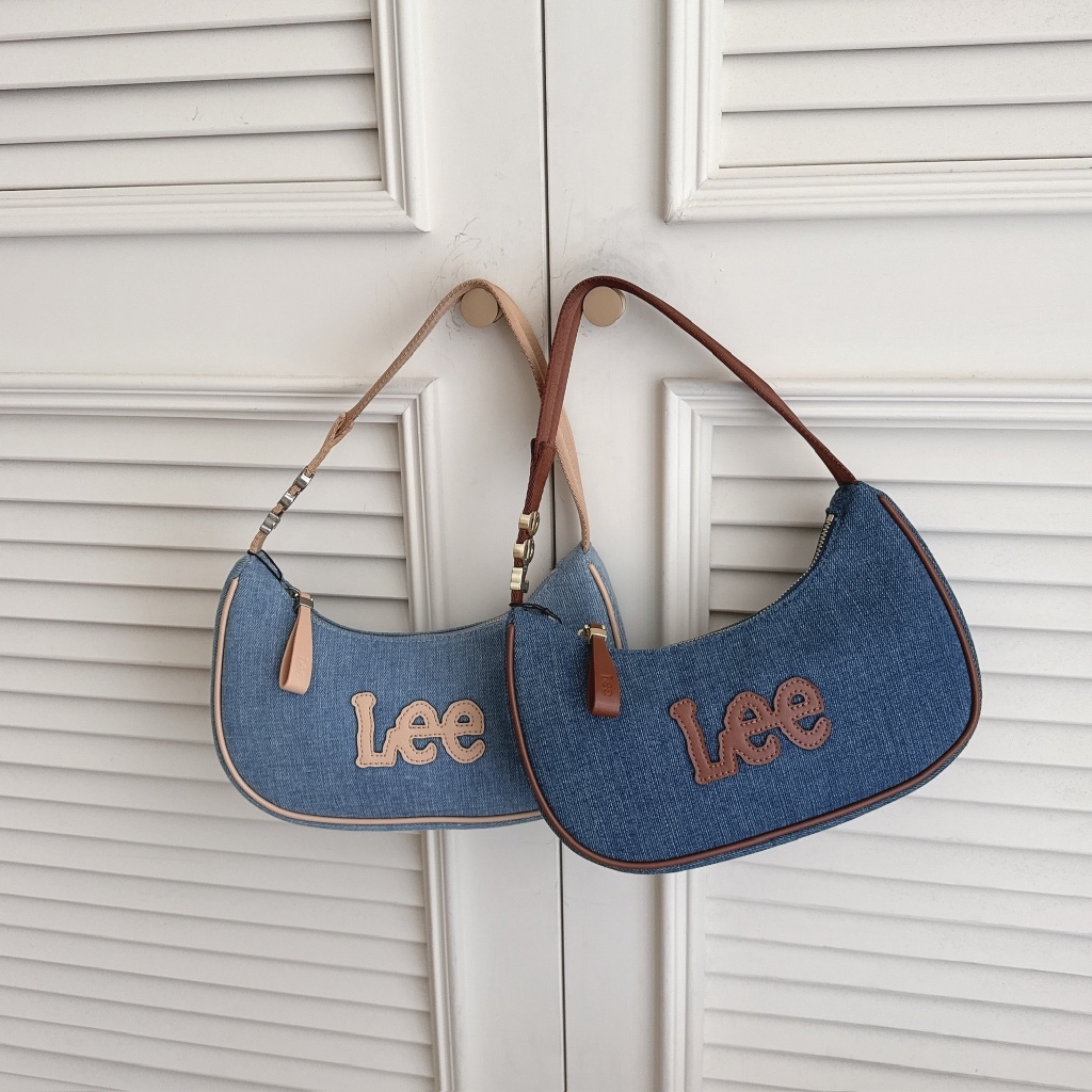 （現貨）LEE 新月 牛仔腋下包 單肩包 LE240073M