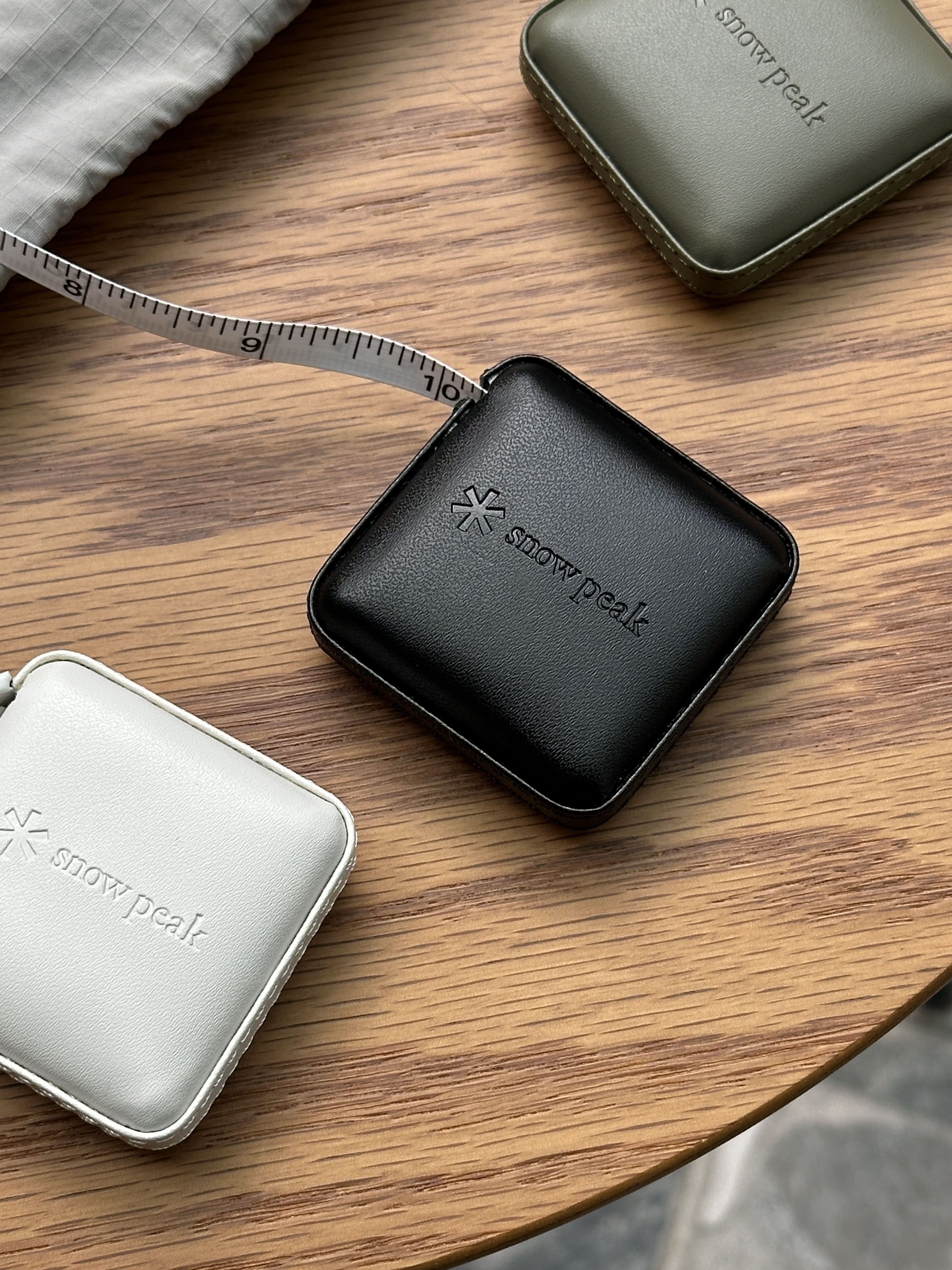 【現貨】snow peak 鋼印 皮革捲尺 150cm 三色