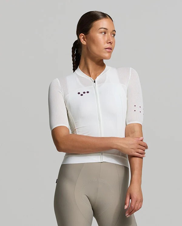 Pedla 女款車衣 BOLD Essential Air Jersey /Porcelain 瓷白