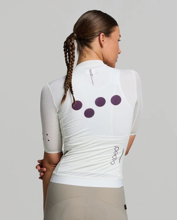 Pedla 女款車衣 BOLD Essential Air Jersey /Porcelain 瓷白