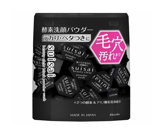 (3493)SUISAI  黑炭泥淨透酵素洗顏粉32個入