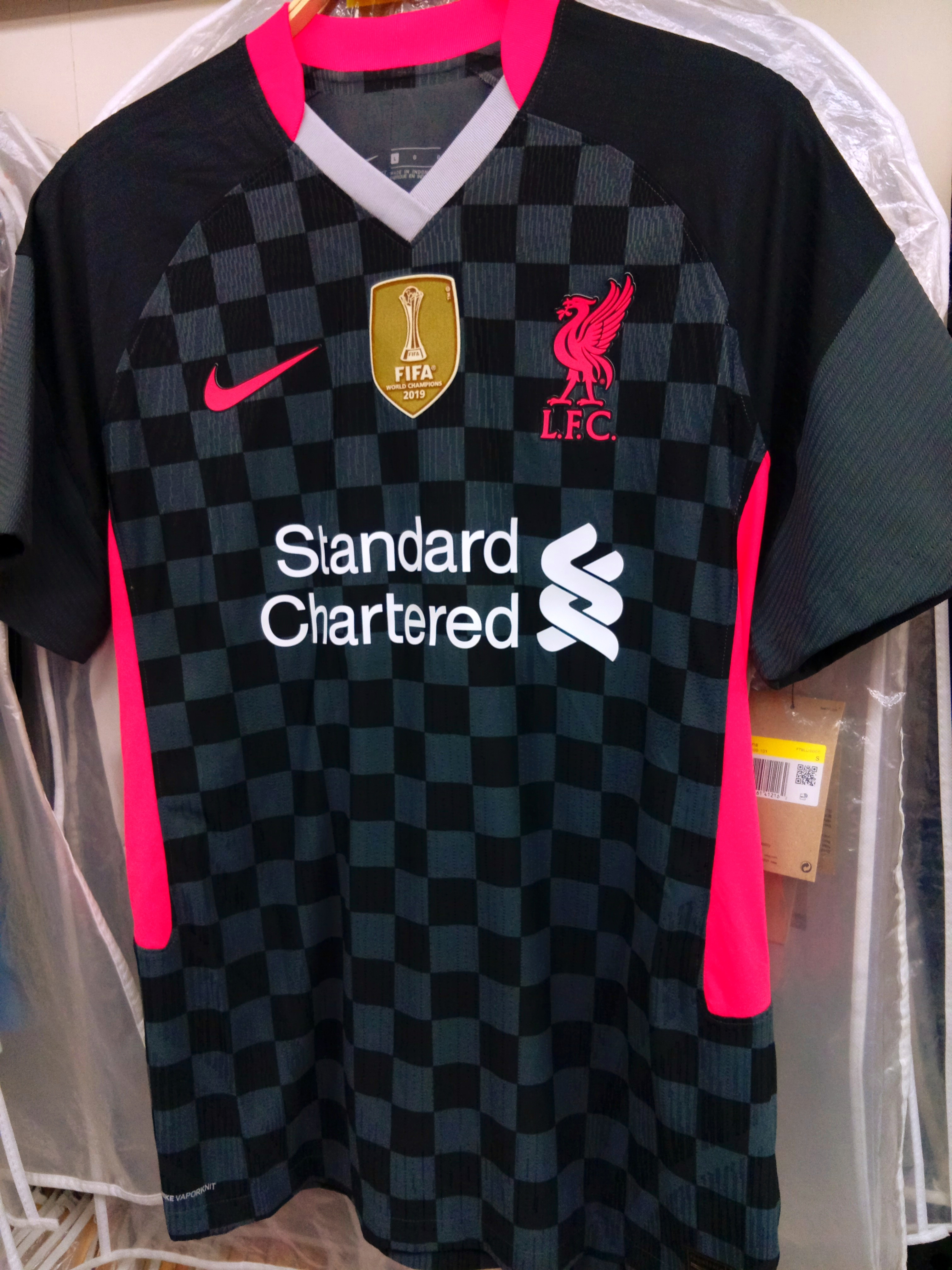 20-21利物浦二客球員版球衣