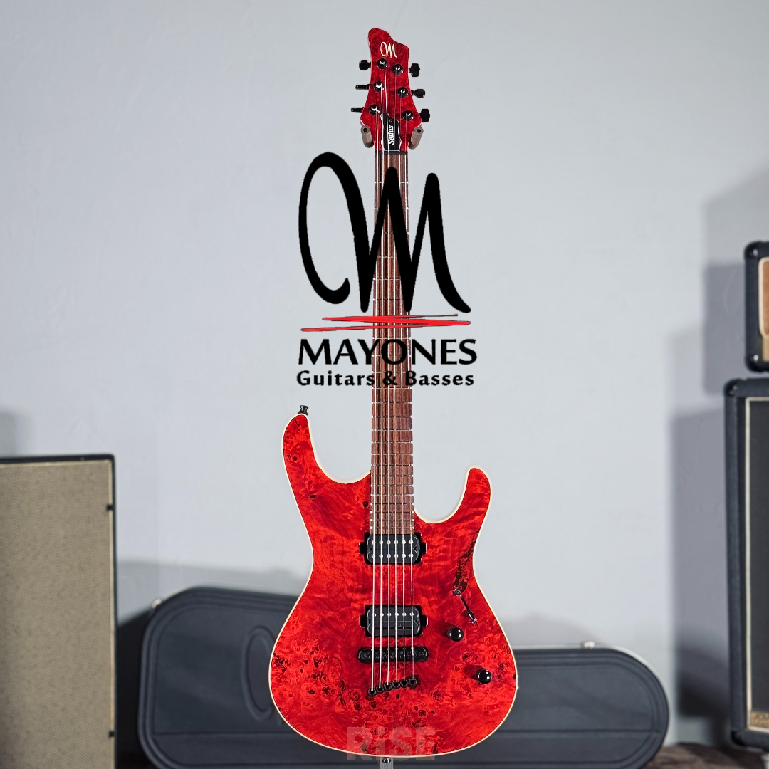 NAMM 限量款 Mayones Setius GTM 6 電吉他 Eye Poplar Top