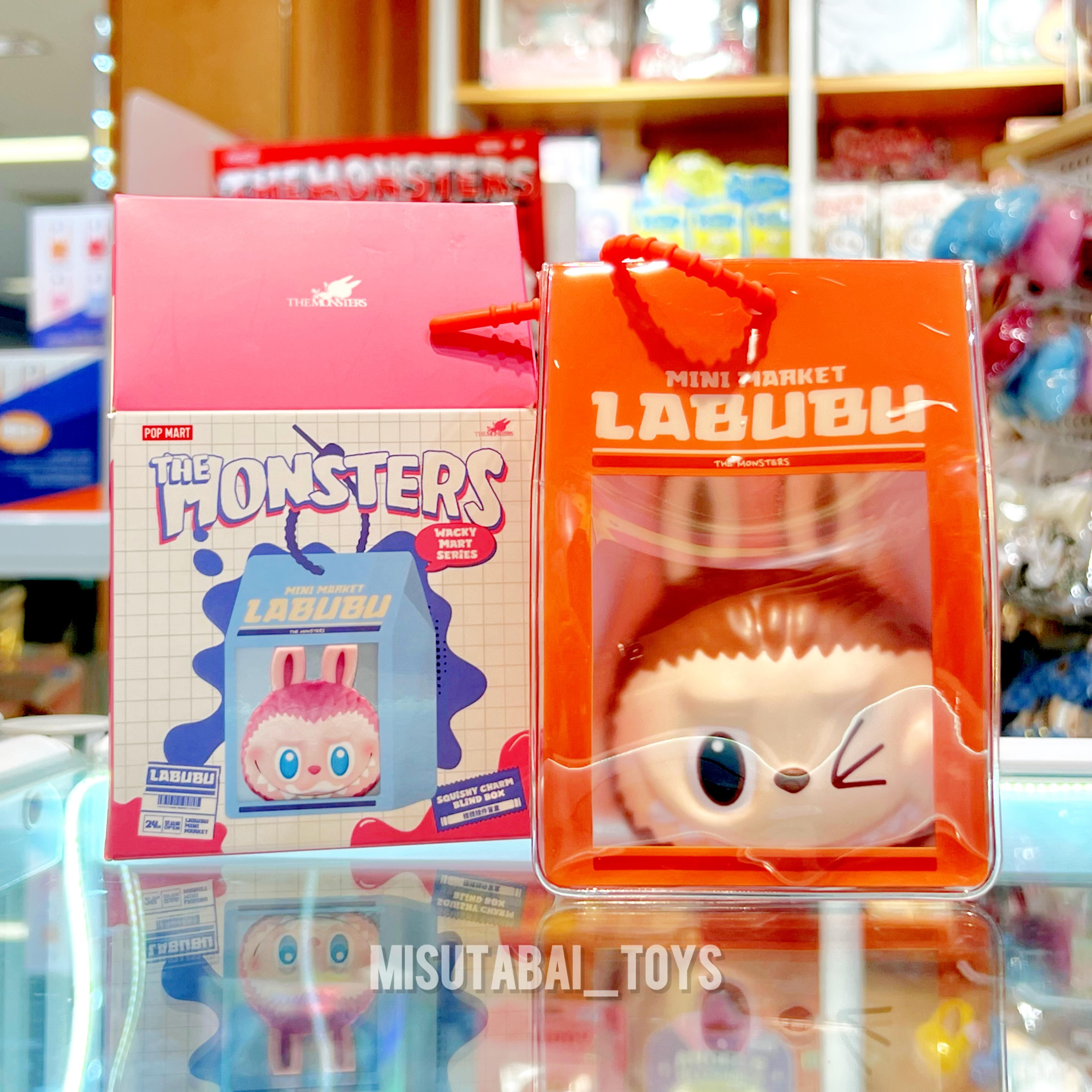 Labubu THE MONSTERS Wacky Mart-Squishy Charm Blind Box ( POP MART )