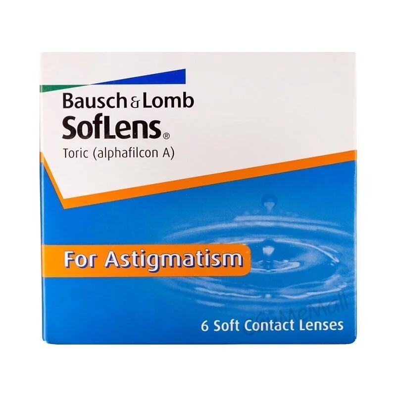 [散光] 博士倫 Soflens 66 for Astigmatism｜散光雙週拋透明隱形眼鏡｜每盒6片