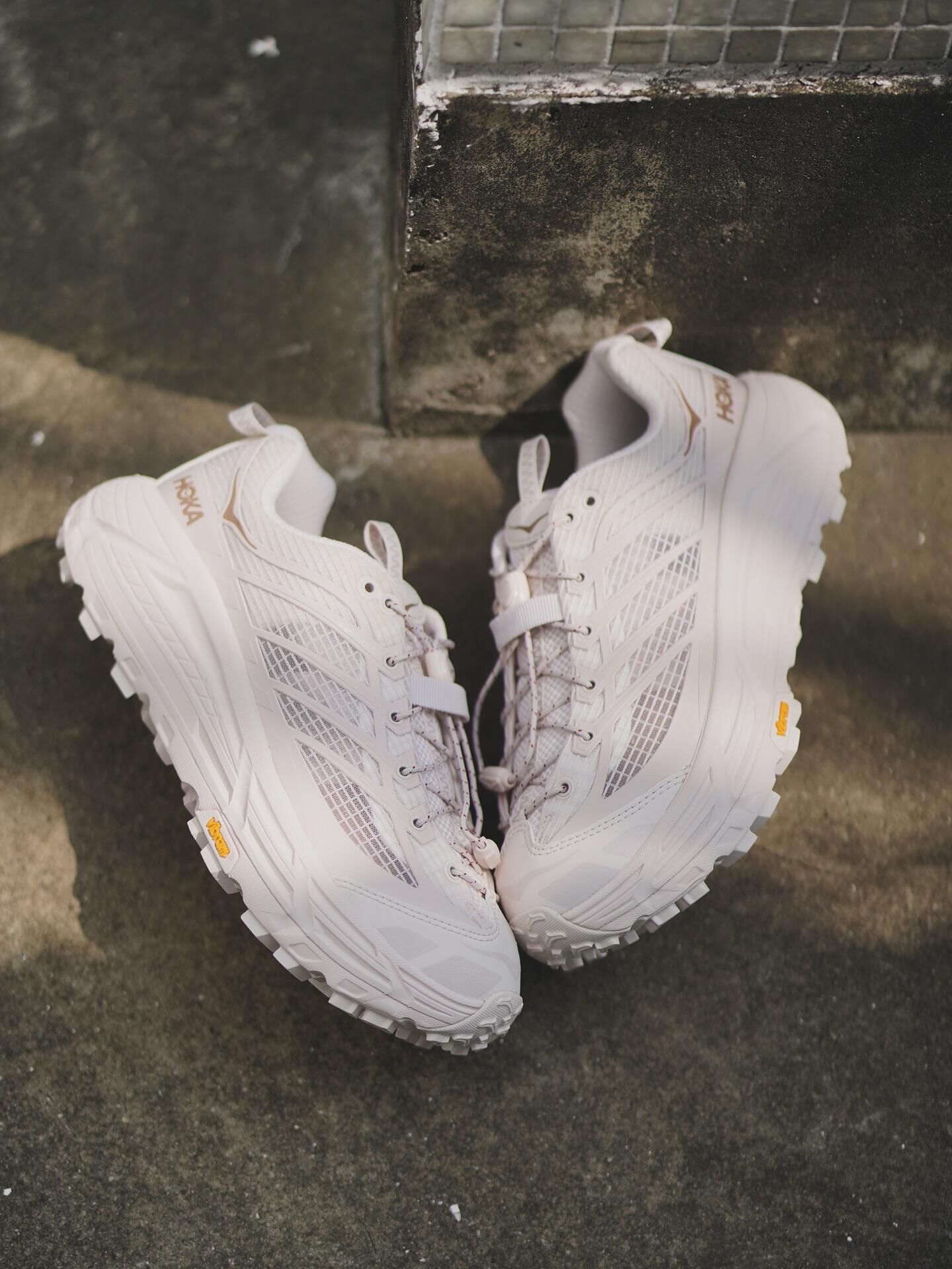 現貨 | HOKA MAFATE THREE2 GRIDROSE CREAM / STUCCO 1173332-RCC