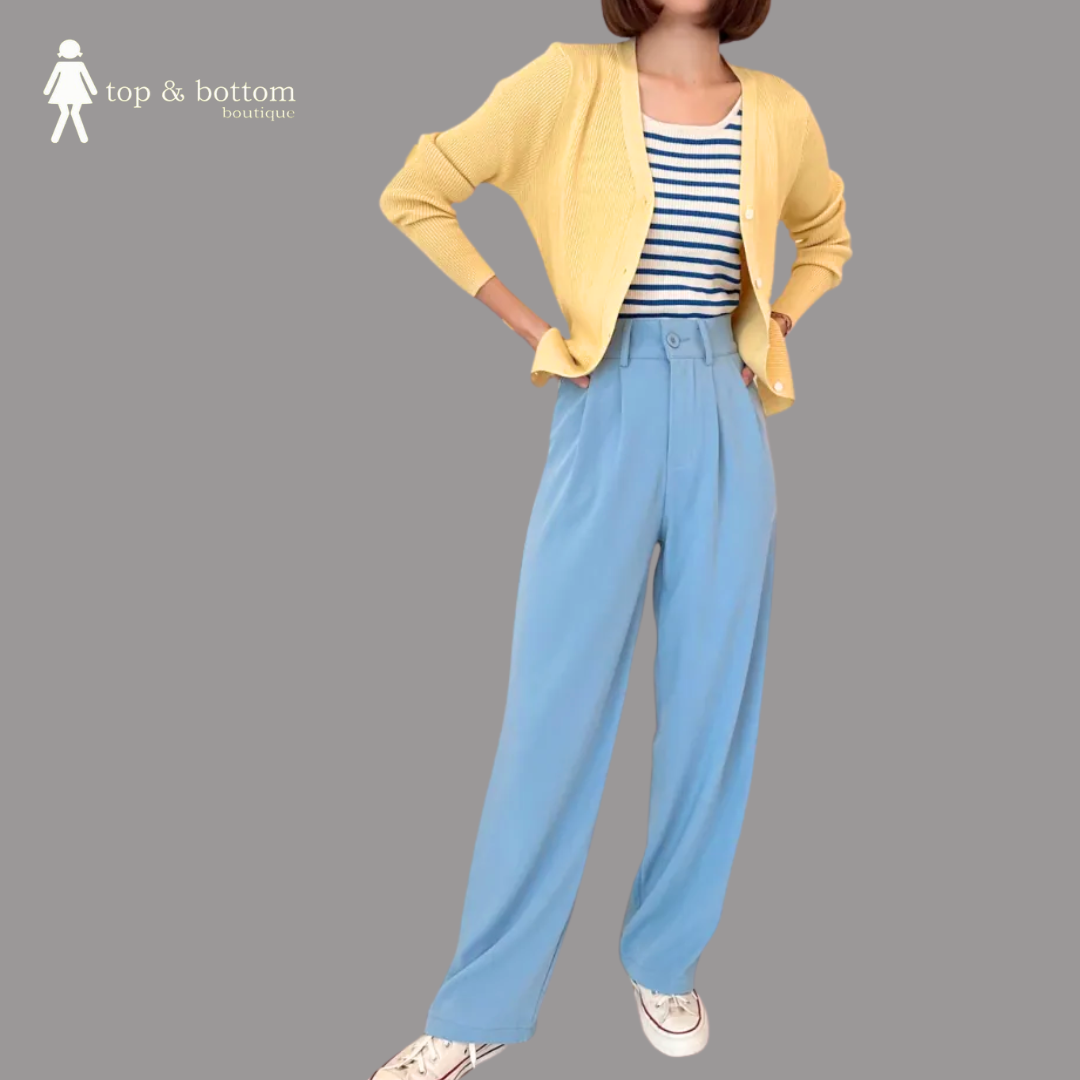 HIGH WAISTED LONG TROUSER