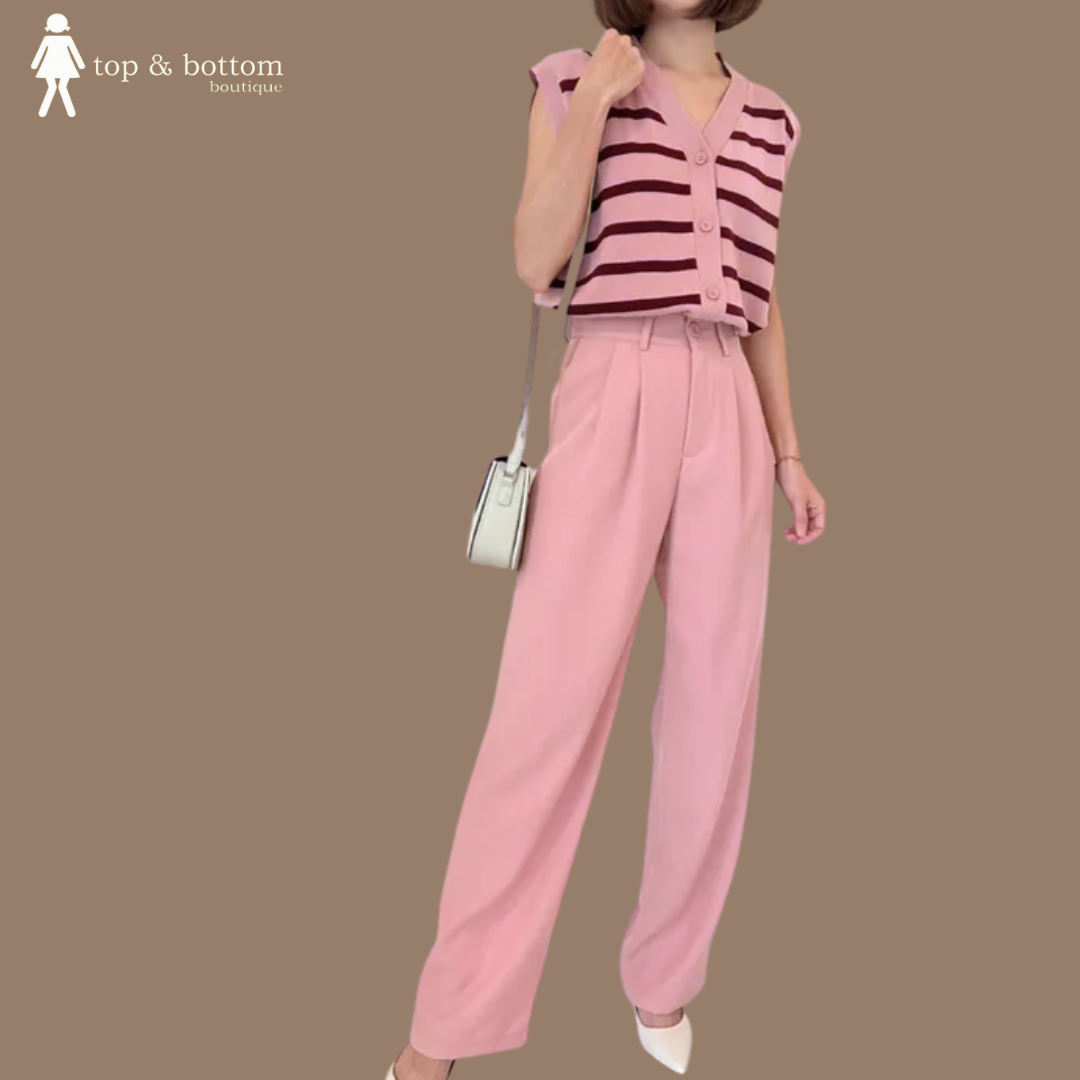 HIGH WAISTED LONG TROUSER