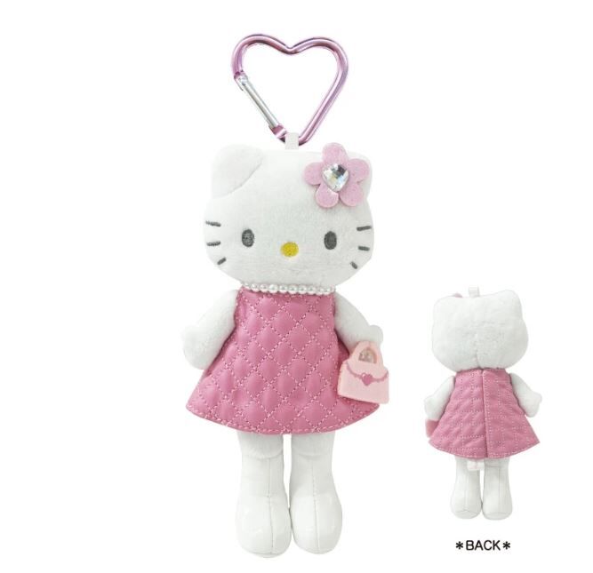 Hello Kitty Fantasy Style Up Mascot Keychain (Pink Lady)