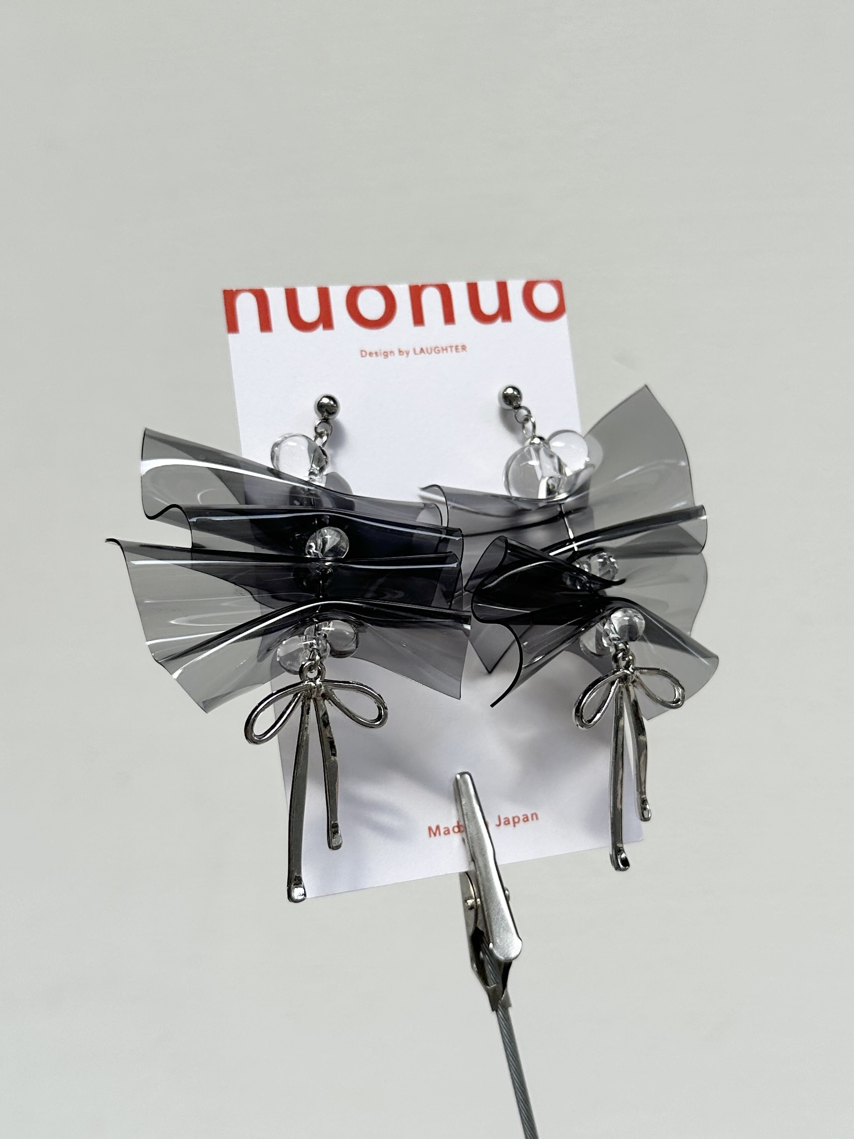 [LAUGHTER] 耳針 | 黑色 | NO.299