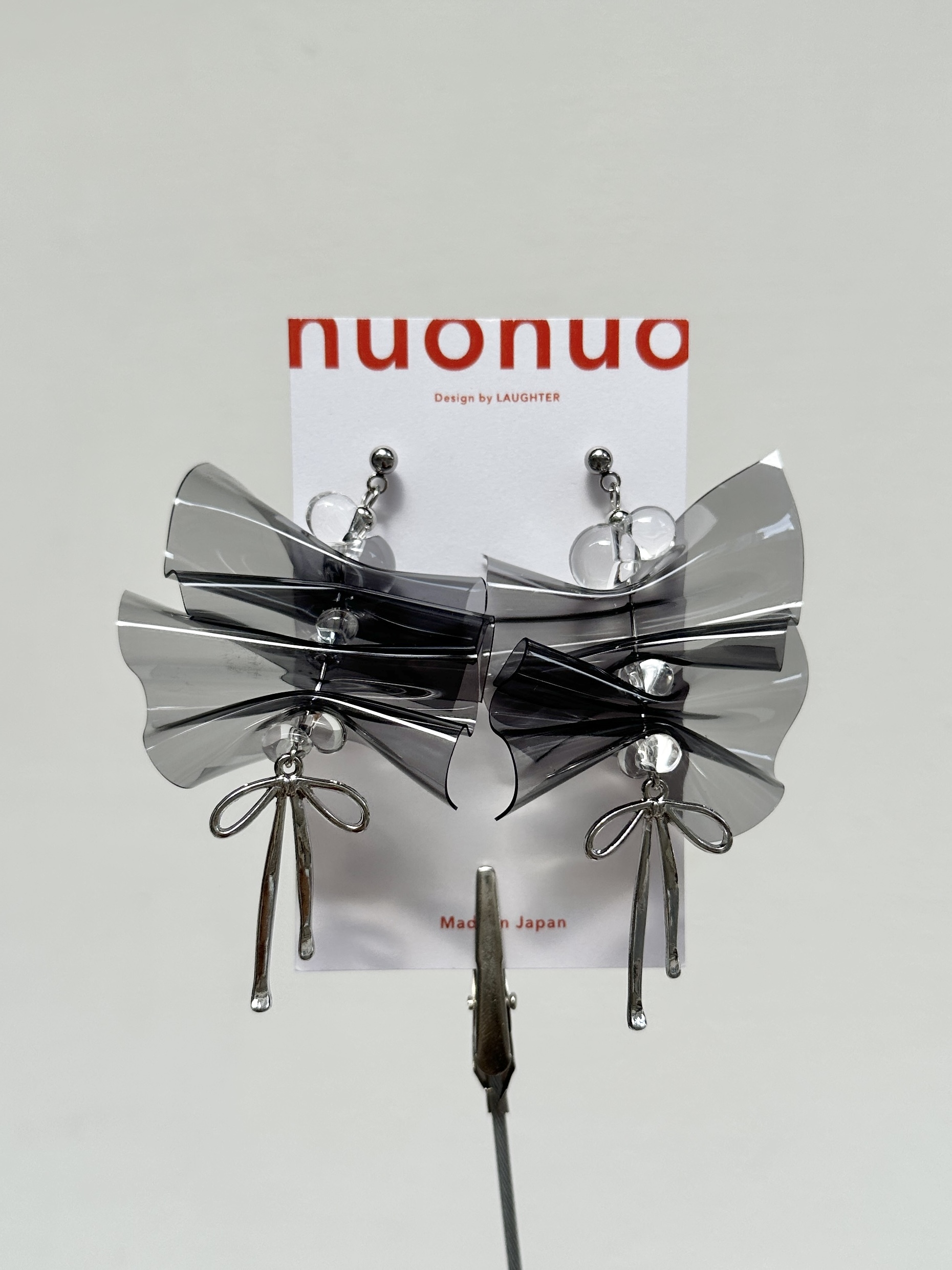 [LAUGHTER] 耳針 | 黑色 | NO.299