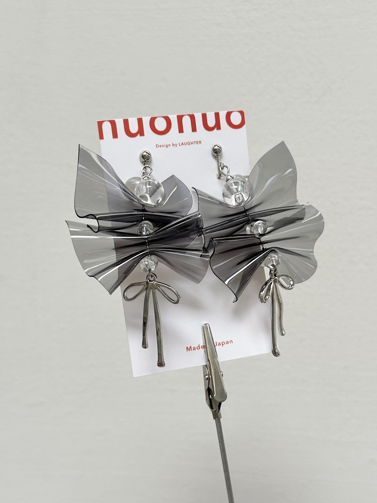 [LAUGHTER] 耳夾 | 黑色 | NO.300