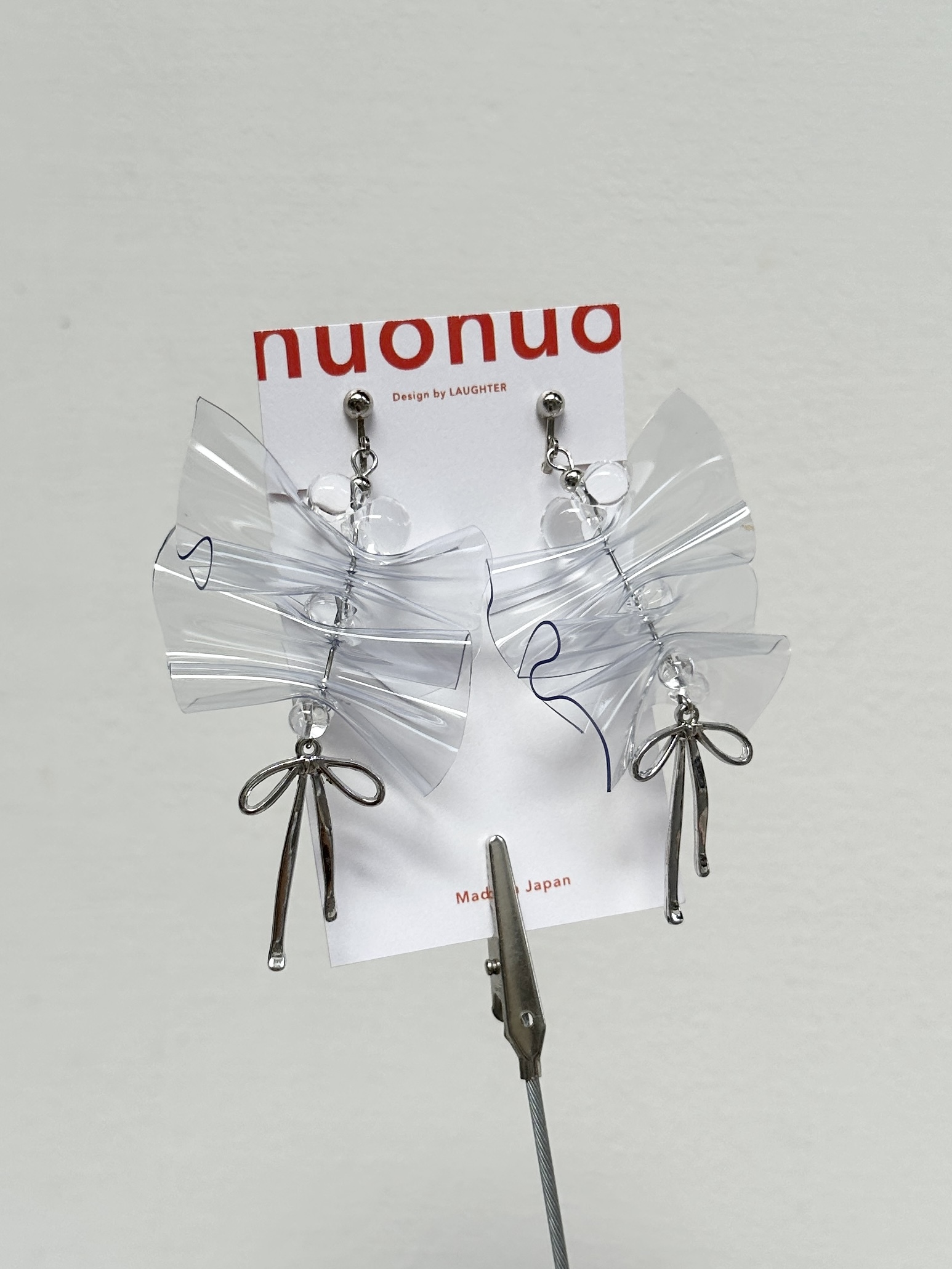 [LAUGHTER] 耳夾 | 透明 | NO.302