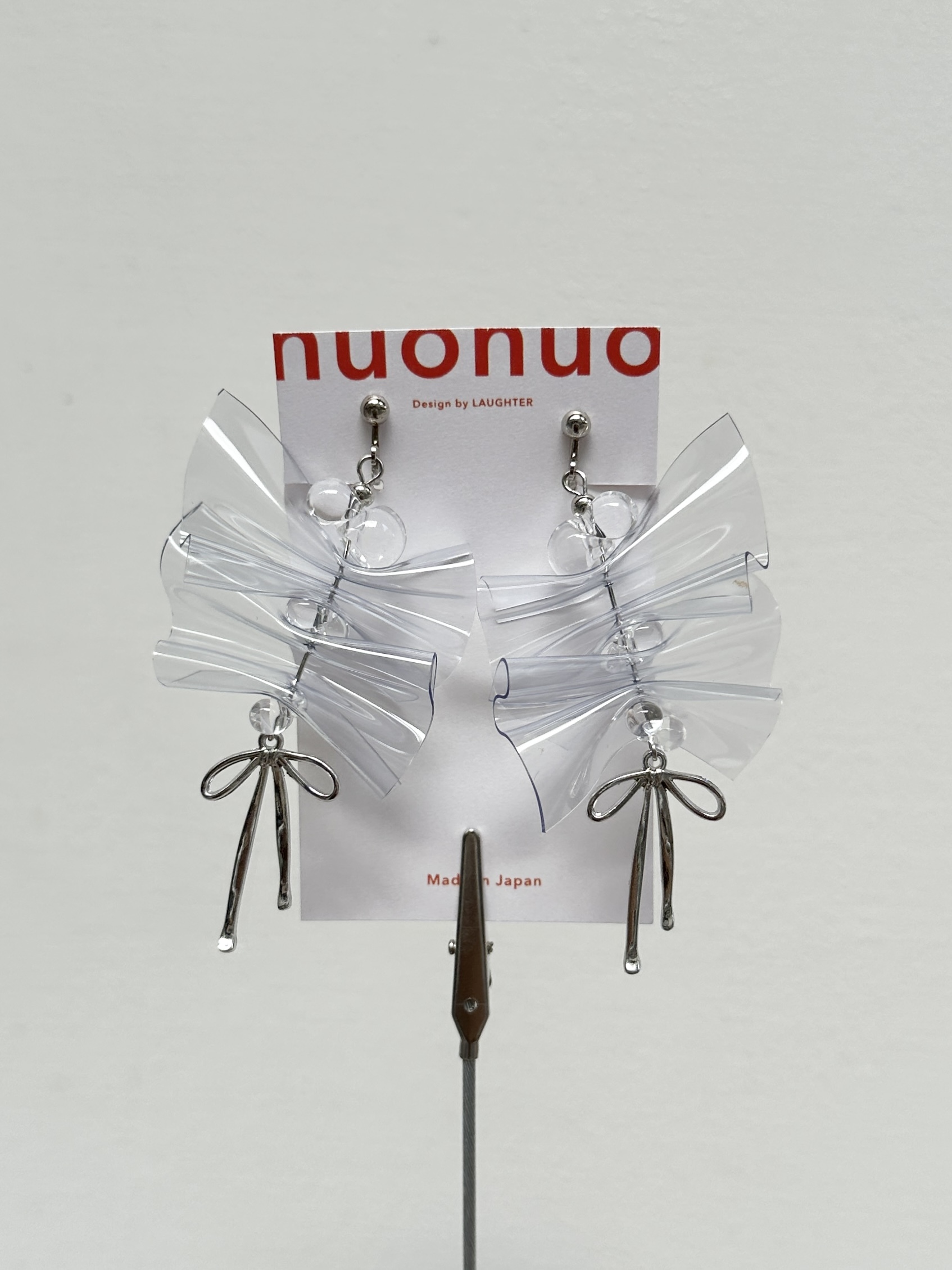 [LAUGHTER] 耳夾 | 透明 | NO.302