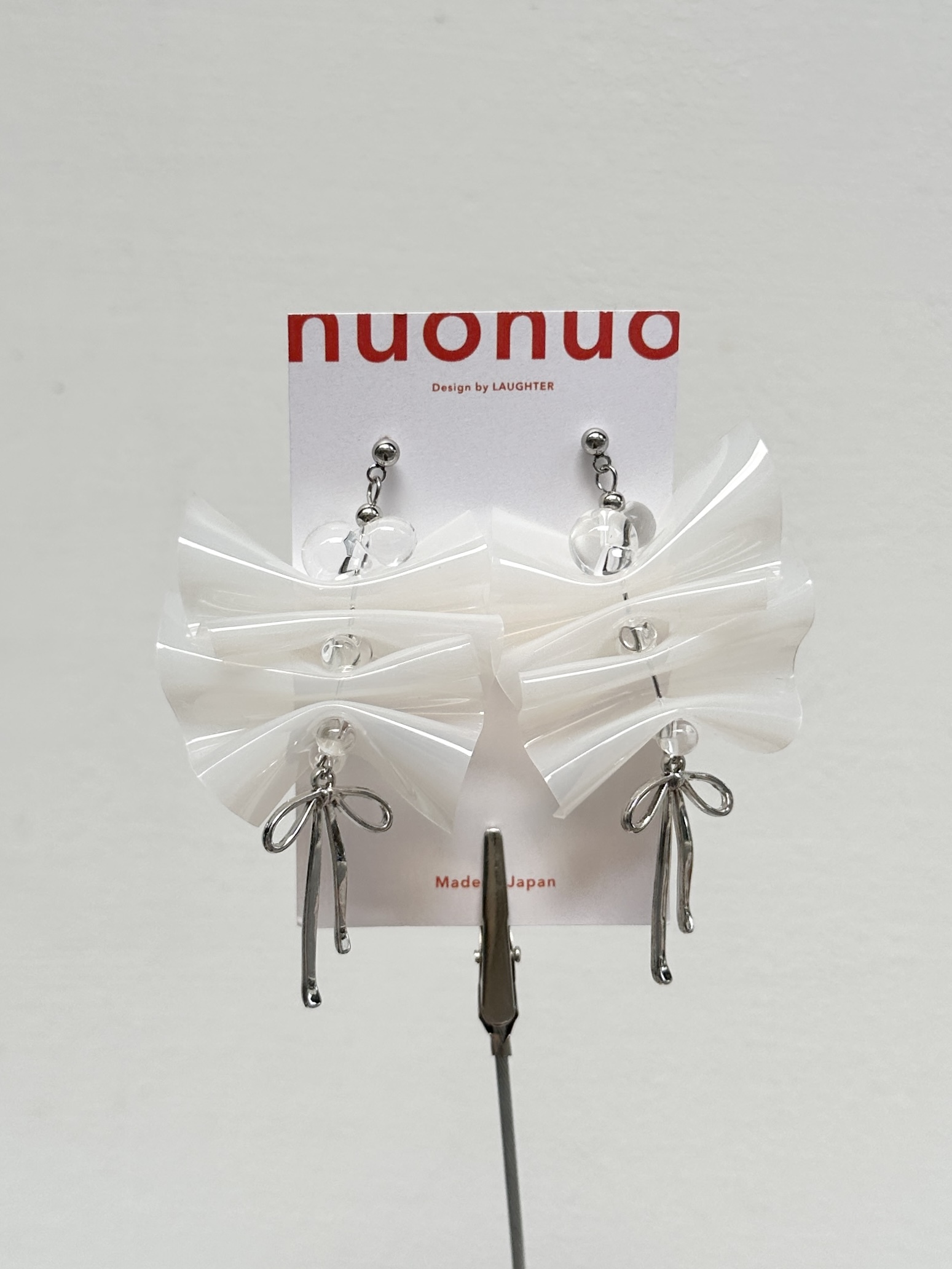 [LAUGHTER] 耳針 | 白色 | NO.303