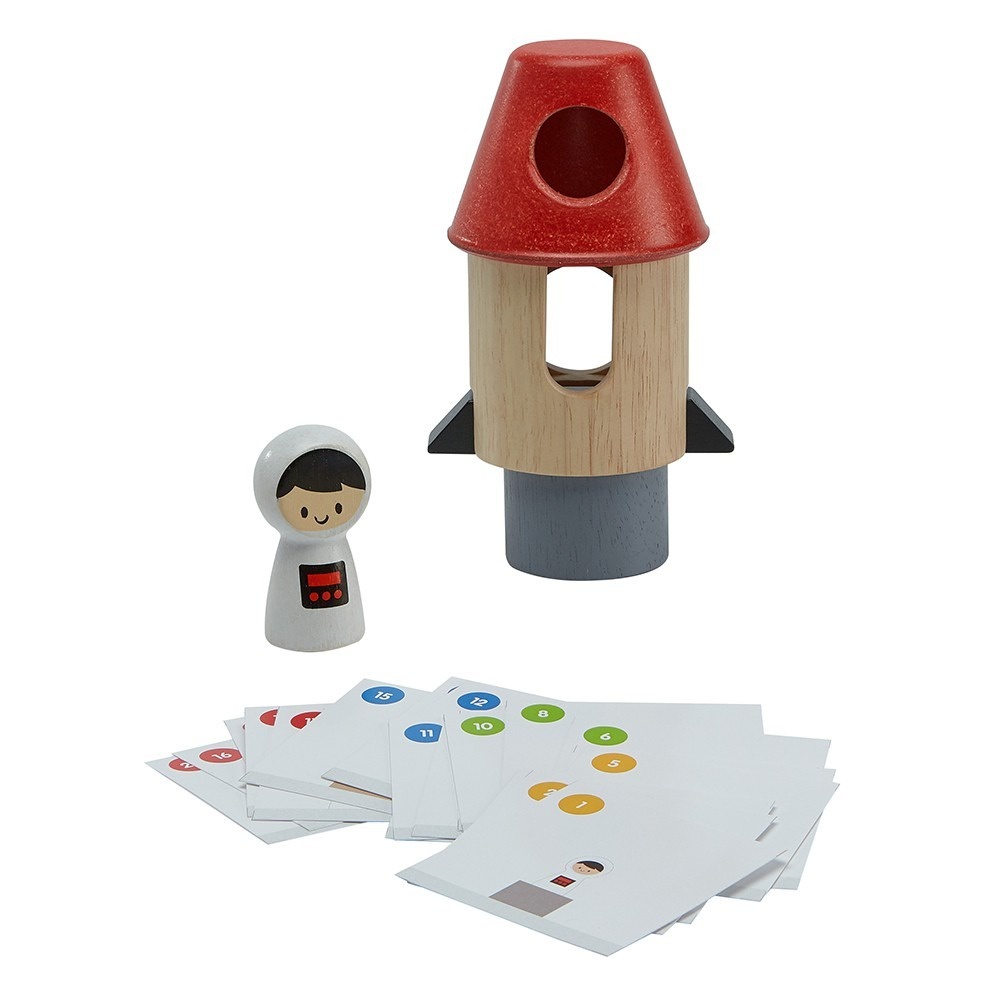 【樂森藥局】泰國 Plantoys 小火箭認知學習組 5404