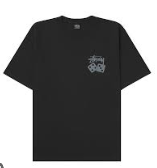 STUSSY骰子短T