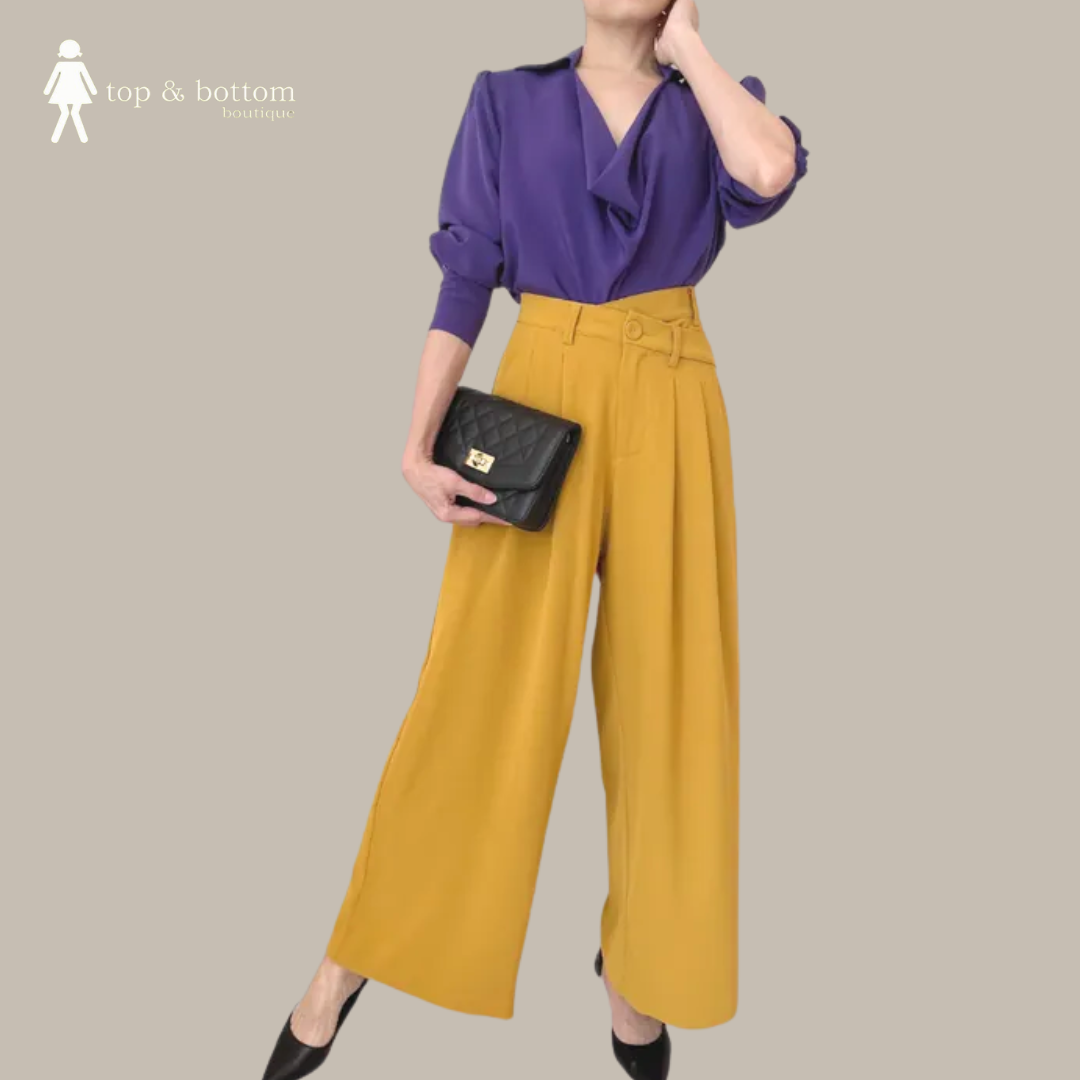 WIDE LEG PALAZZO PANT