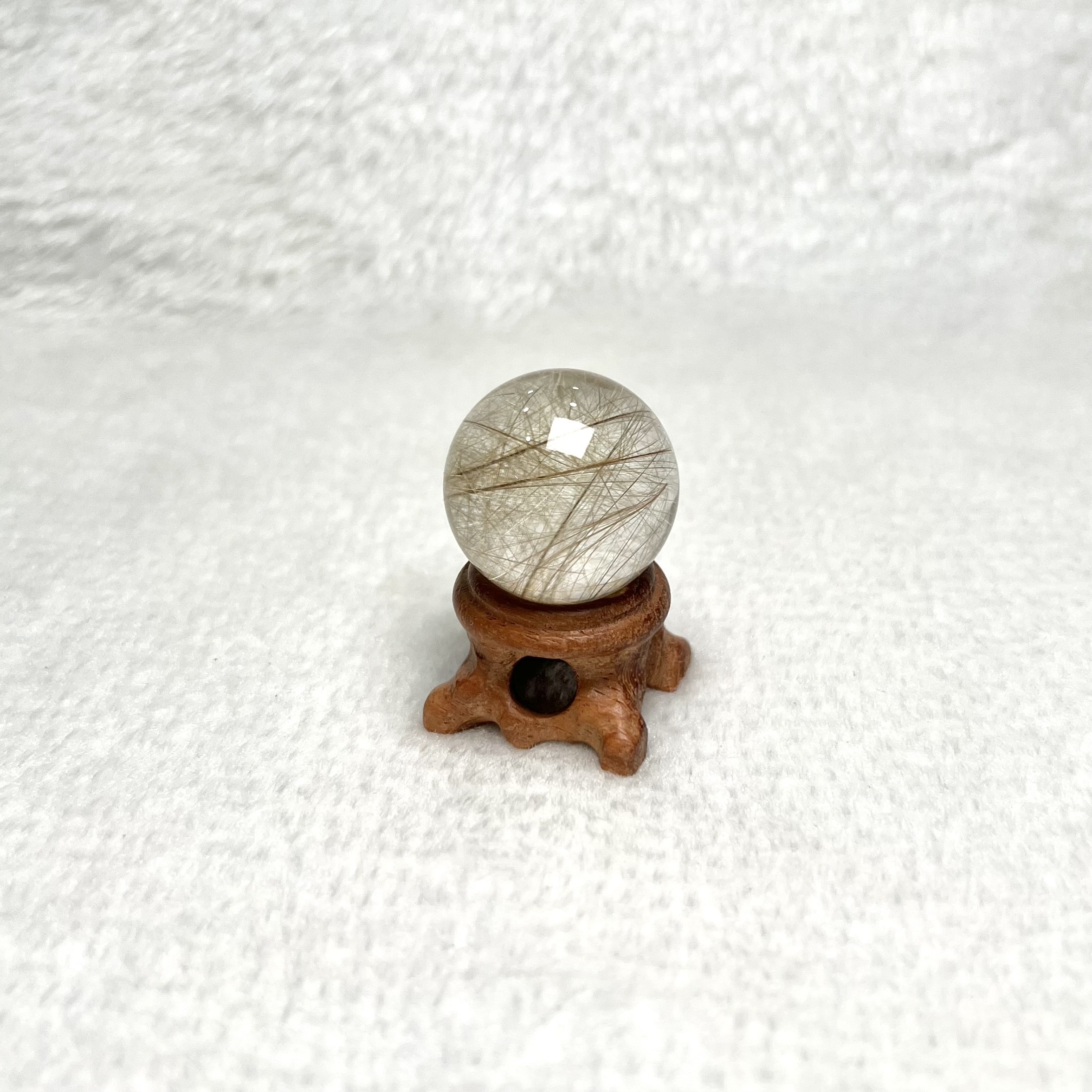 金髮晶球 2.5cm #A629