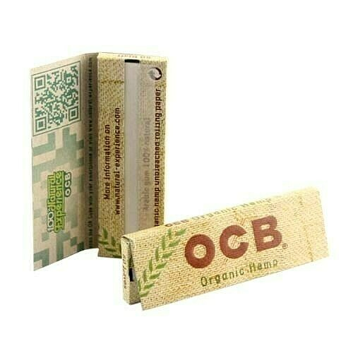 🇫🇷 OCB - Single Wide Organic Hemp Papers 有機捲煙紙（50pc）