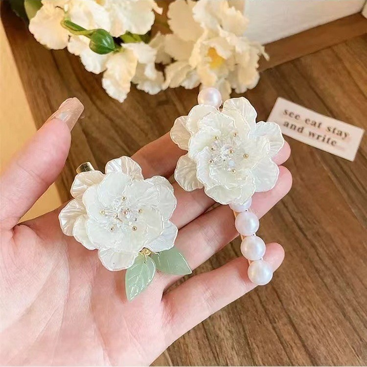 [3 FOR RM10] Chinese-Style Camellia Hair Clip