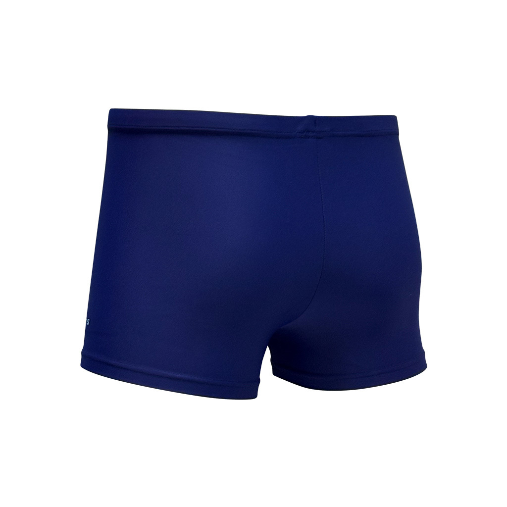 男童經典平腳泳褲 - 深藍