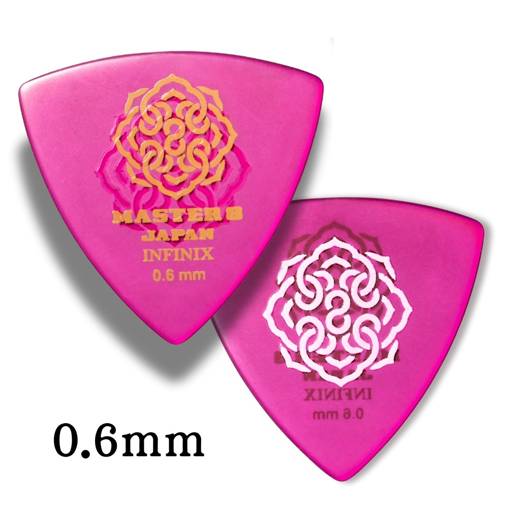 MASTER 8 JAPAN 日本製 / MASTER 8 JAPAN / INFINIX HARD POLISH 橡膠防滑 吉他彈片 淚滴 / JAZZ / 三角 第 4 張圖片｜三峽吉他 / Bass