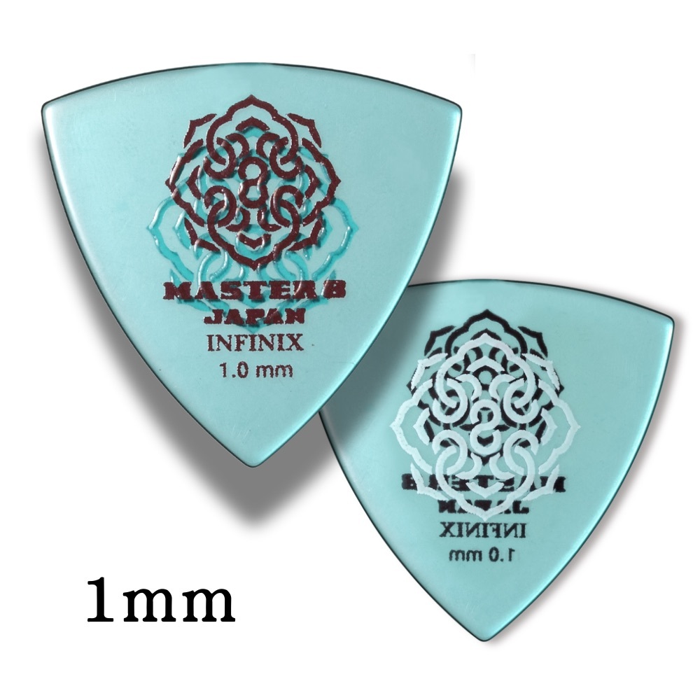 MASTER 8 JAPAN 日本製 / MASTER 8 JAPAN / INFINIX HARD POLISH 橡膠防滑 吉他彈片 淚滴 / JAZZ / 三角 第 5 張圖片｜三峽吉他 / Bass