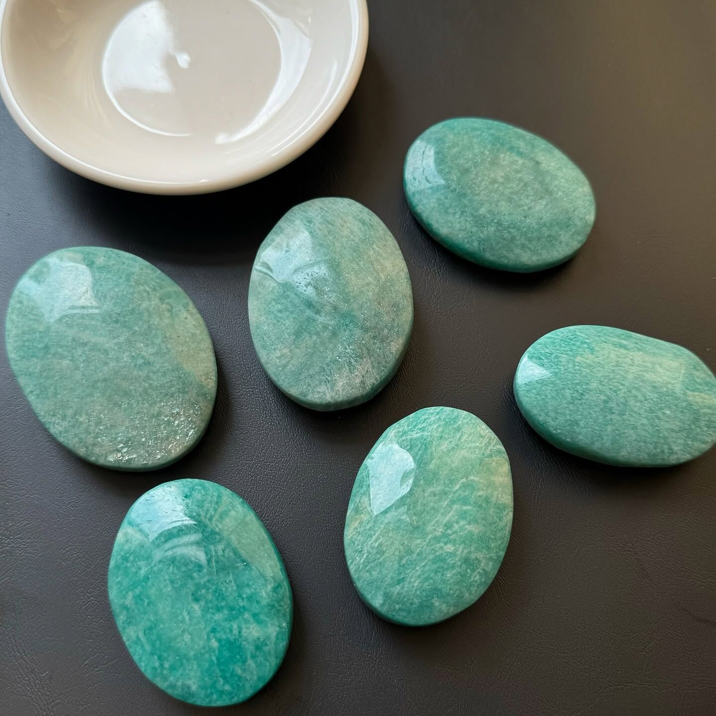 [原石] 天河石 水晶把玩