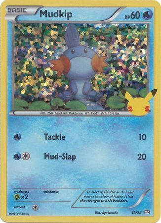 Mudkip - 19/25 - 25th Anniversary Holo Promo