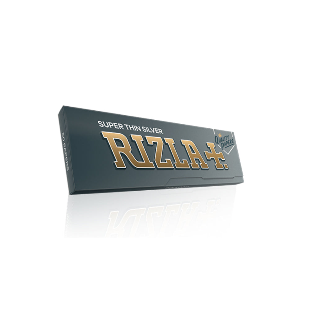 🇬🇧RIZLA+ - Silver Super Thin King Size 超薄捲煙紙（32pc）