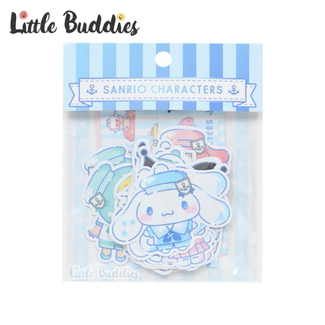 日本 Sanrio 夏日水手造型系列 - 貼紙套裝 (20入)