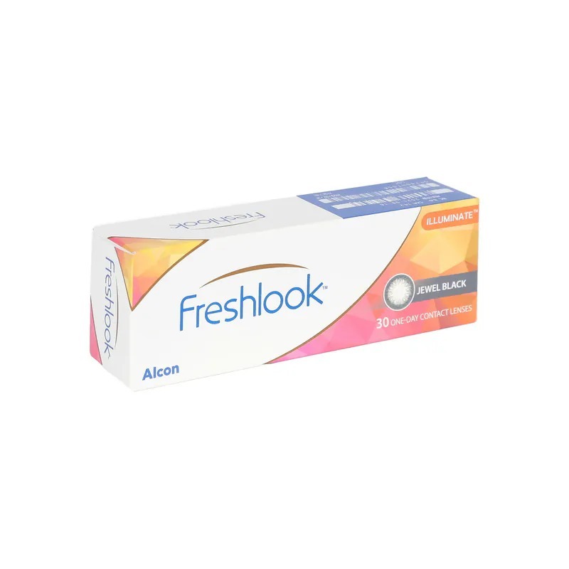 [韓版] Alcon Freshlook Illuminate 1 Day Jewel Black｜日拋彩妝隱形眼鏡｜每盒30片