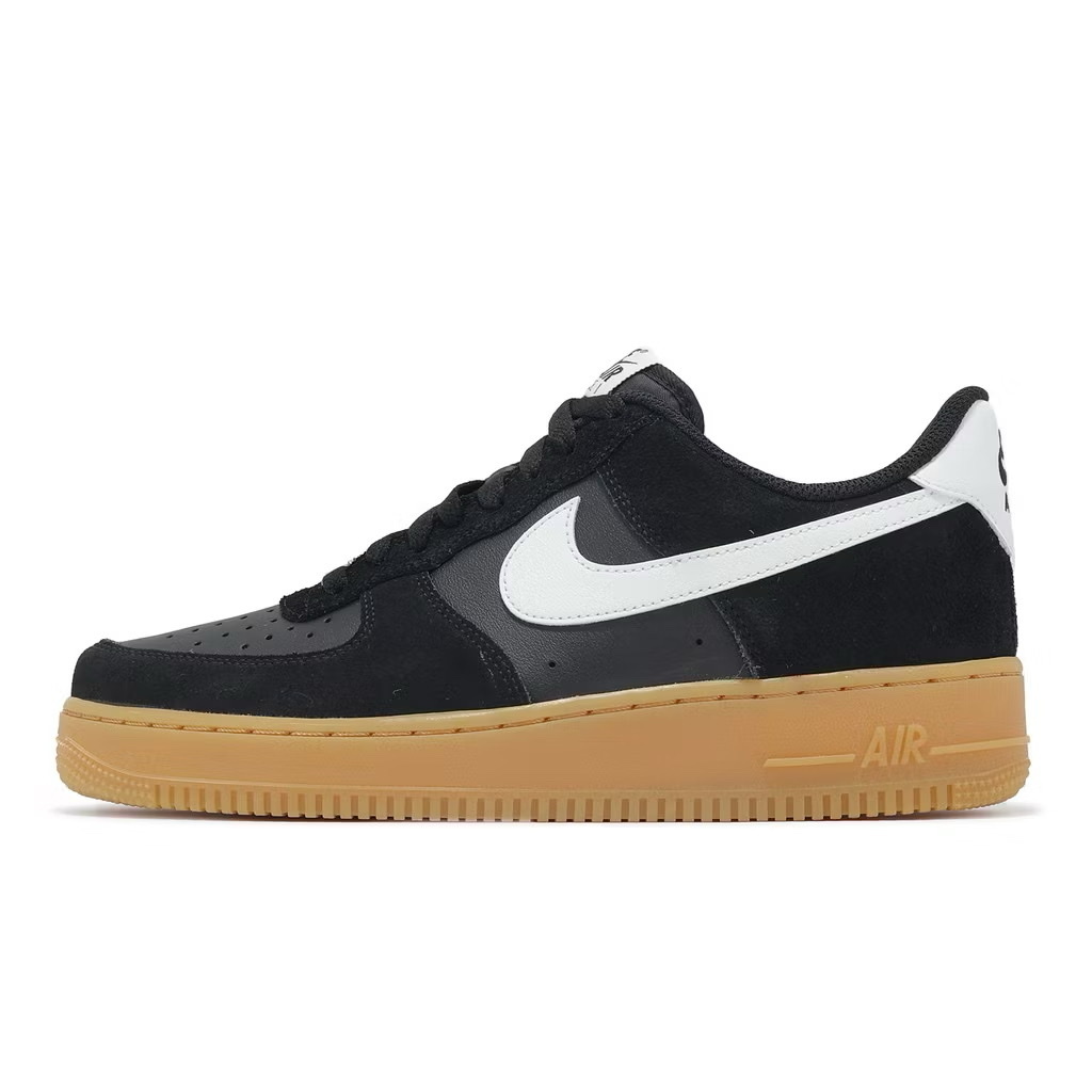 Nike Air Force 1 07  男鞋 黑白 膠底 復古 FQ8714-004
