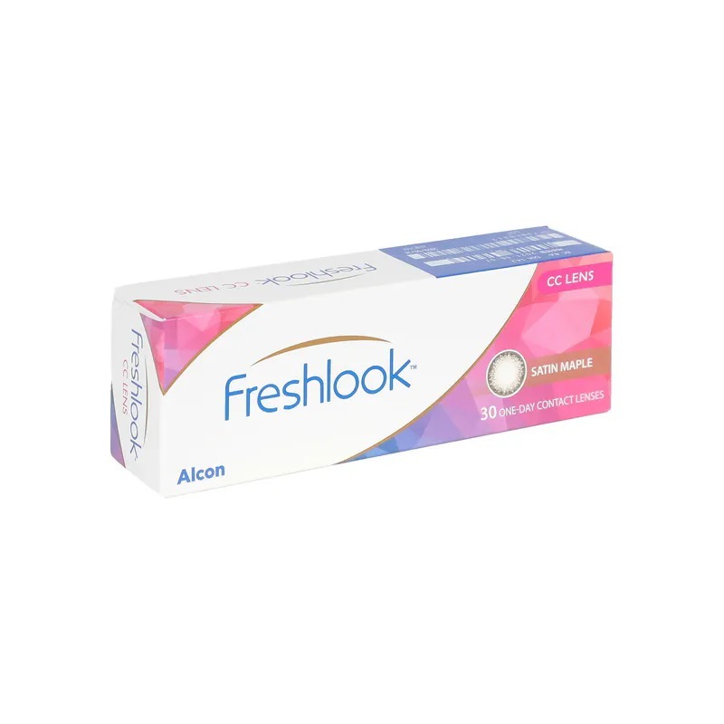 [韓版] Alcon Freshlook CC 1 Day Satin Maple 夢境暖楓褐｜日拋彩妝隱形眼鏡｜每盒30片