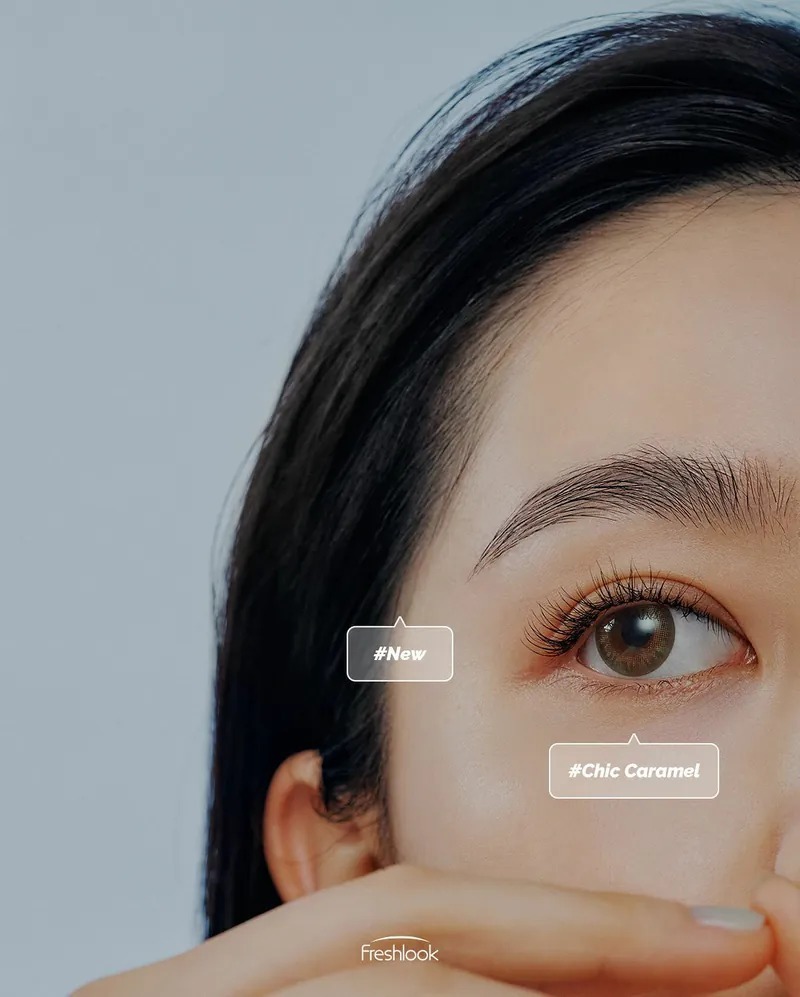 [韓版] Alcon Freshlook Illuminate 1 Day Chic Caramel｜日拋彩妝隱形眼鏡｜每盒30片
