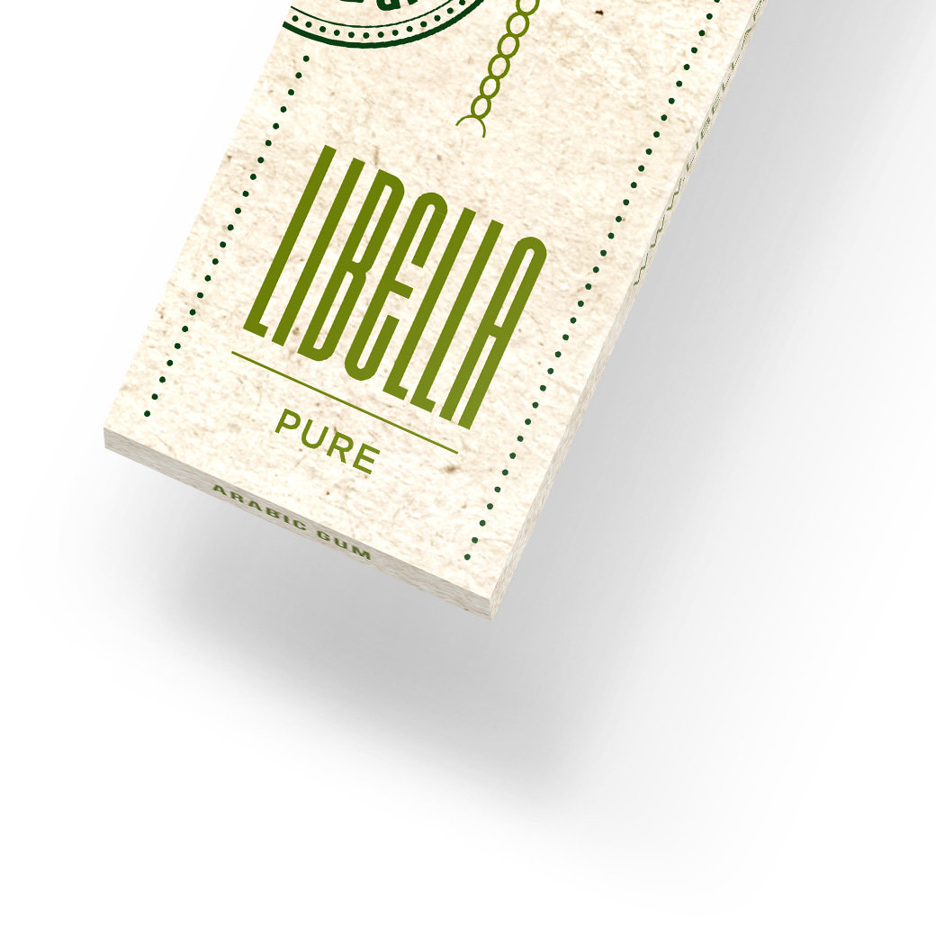🇨🇿 Libella - 1 1/4 Pure Short Rolling Paper 捲煙紙（50pc）
