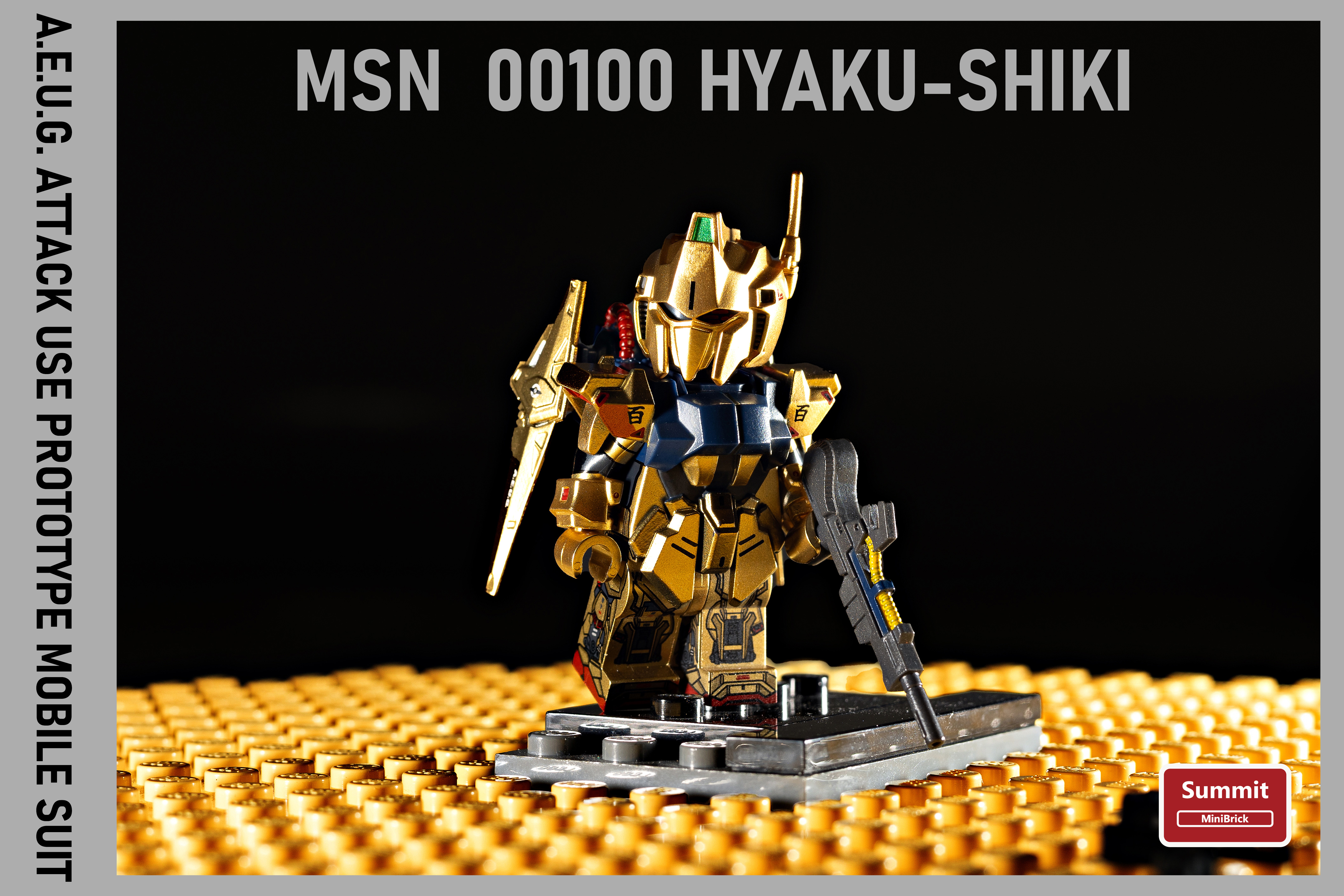 [FFDD][In Stock] MSN 00100 HYAKU-SHIKI [PADprinted]