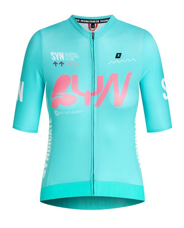 SYN Biehler 女款車衣 Pro Team Jersey  /Slushi 亮綠