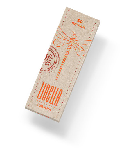 🇨🇿 Libella - Unbleached Havana Short Rolling Paper 捲煙紙（50pc）