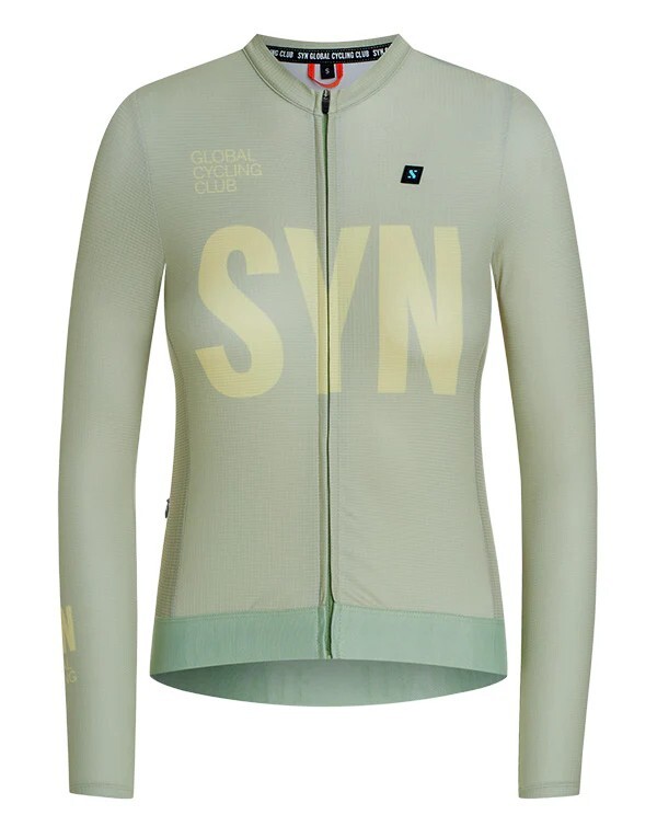 SYN Biehler 女款薄長袖車衣 Pro LS Jersey /Lizzard 草綠