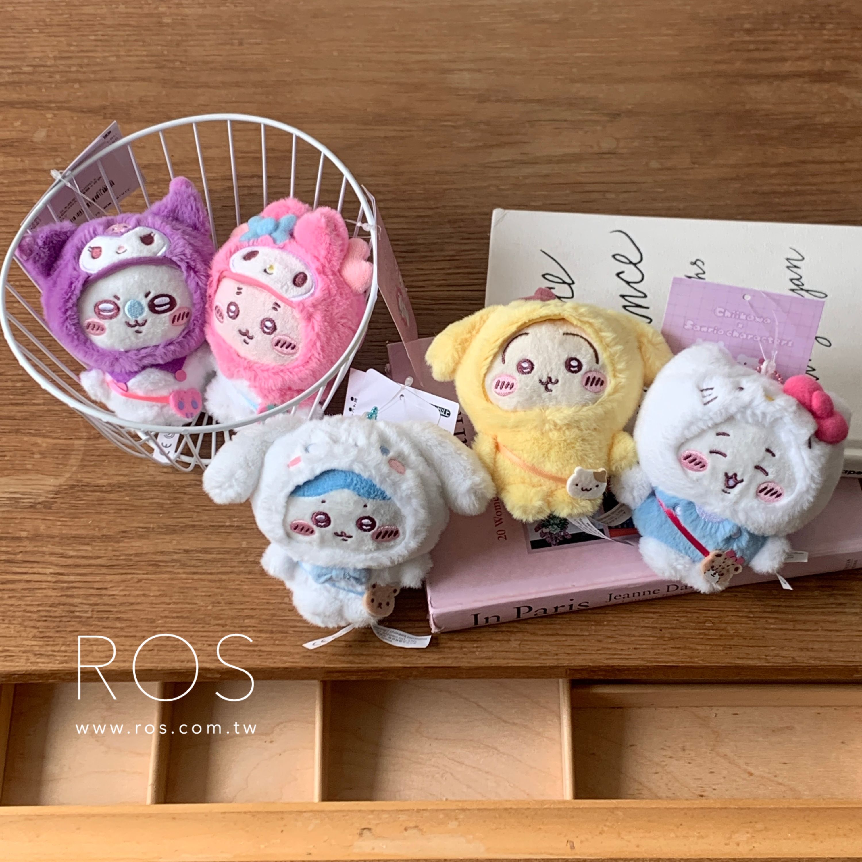 🇯🇵日本限定 SANRIO x CHIIKAWA 三麗鷗x吉伊卡哇系列 玩偶吊飾 (5kinds)