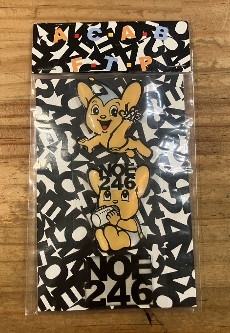 NOE 246 ACAB FTP 貼紙包