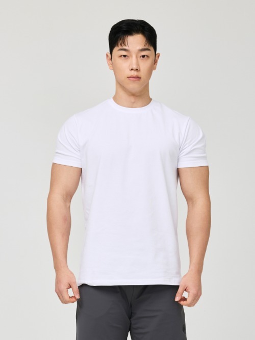 HUGVONE Muscle Fit Short Sleeve T-Shirt