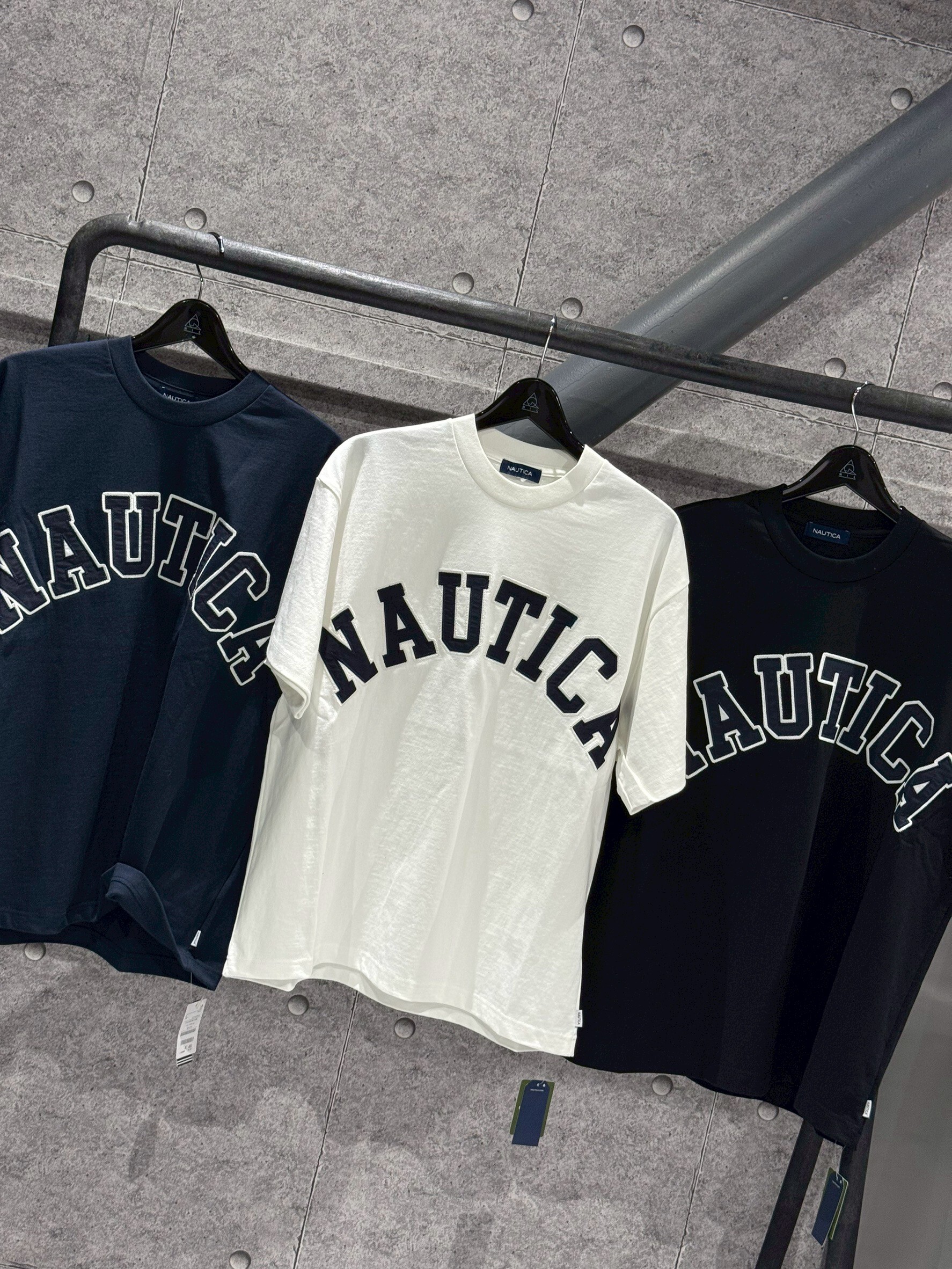 NAUTICA 電繡Logo 短袖 短T