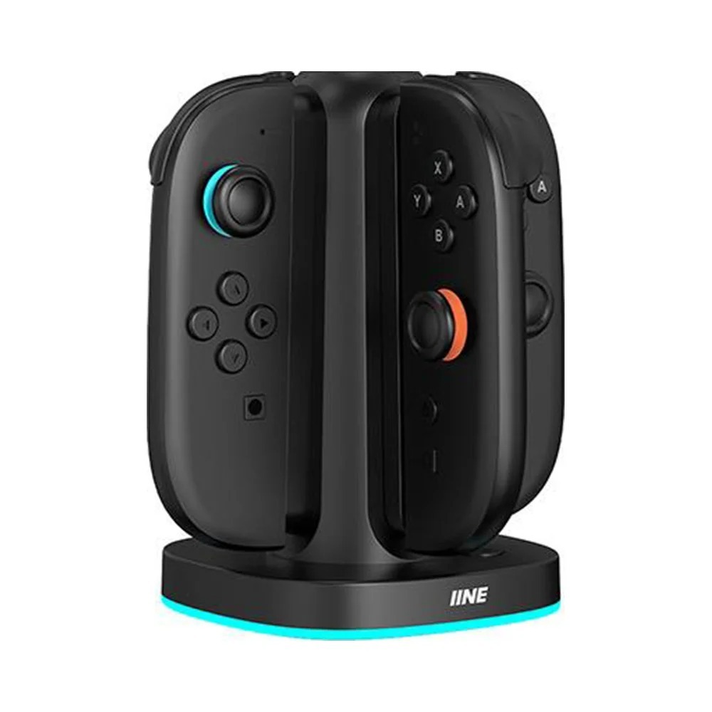 NS2 良值 直立式手把RGB充電座 L1145