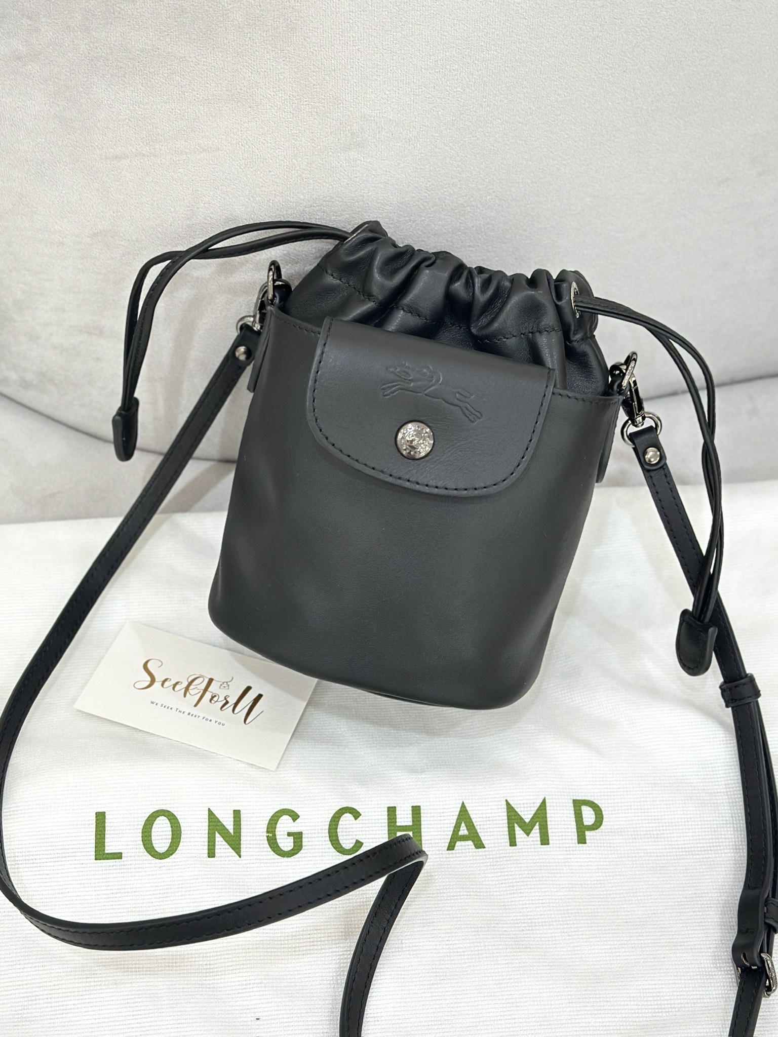 LONGCHAMP Le Pliage Xtra XS Bucket bag