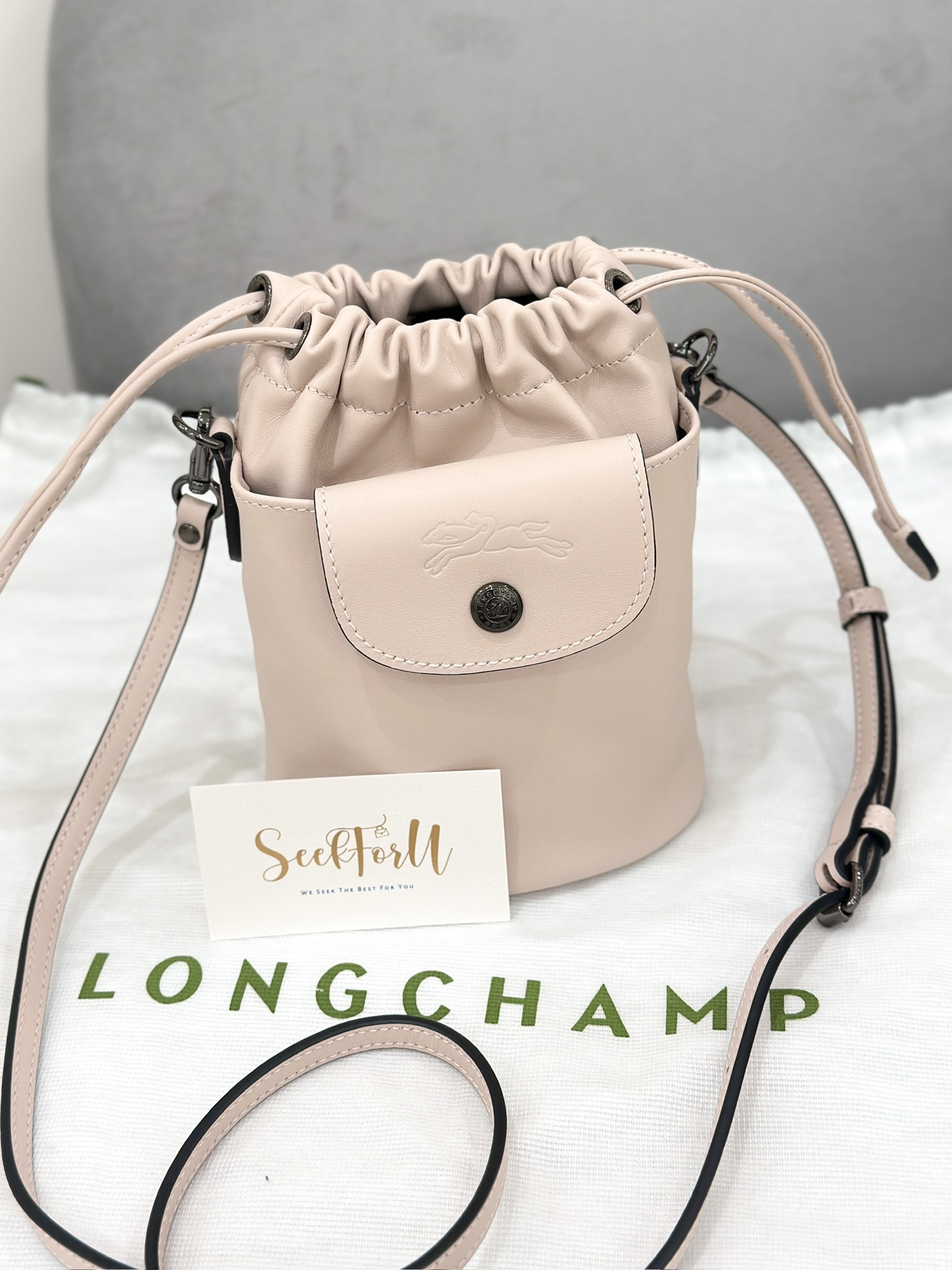 LONGCHAMP Le Pliage Xtra XS Bucket bag