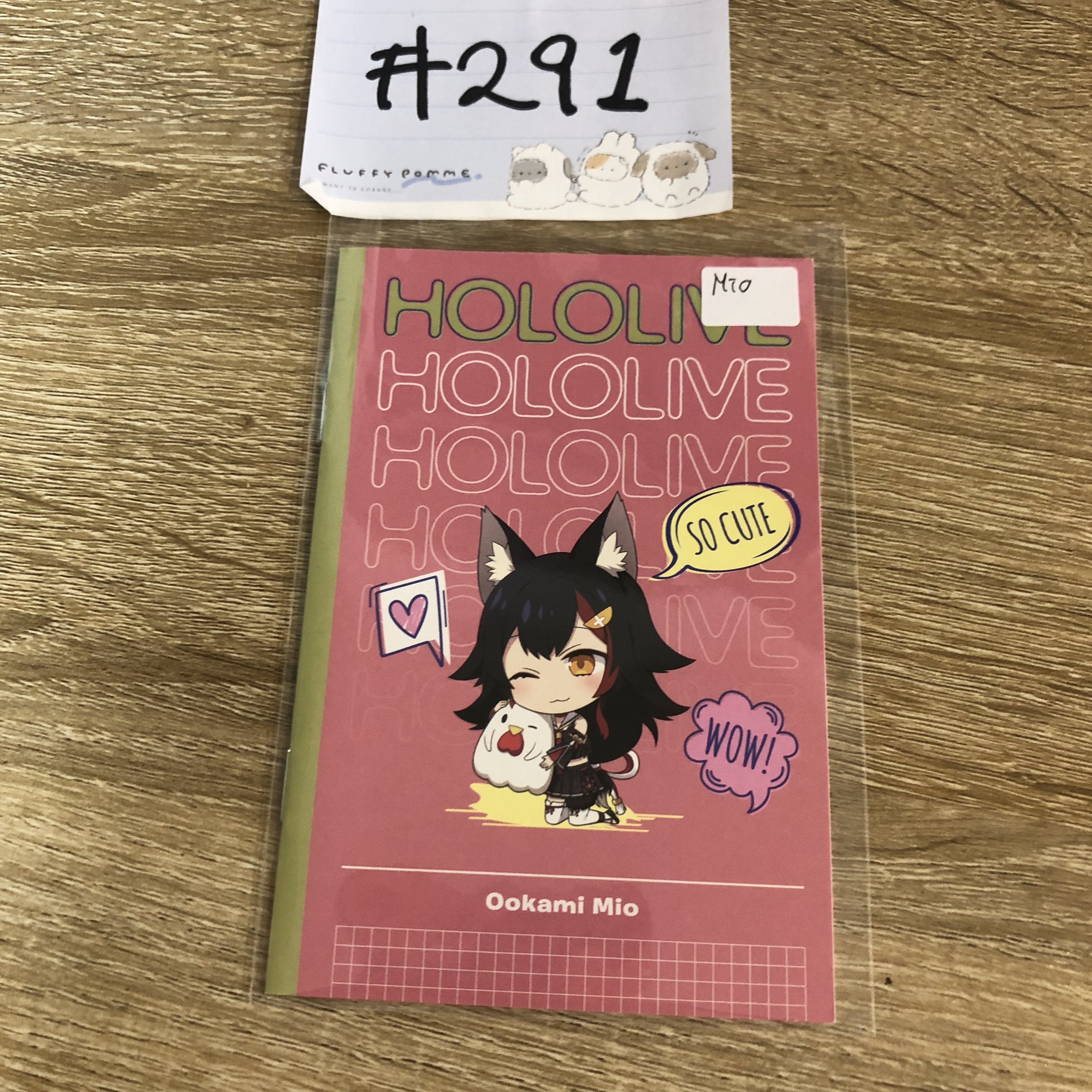HOLOLIVE MIO NOTEBOOK #291